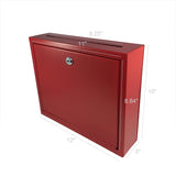 Wall Mount Counter Suggestion Box Donation Box Drop Box Ballot Box Prayer Box