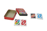 Uno Card Game Family Card Game Sturdy Storage Tin Makes a Great Gift