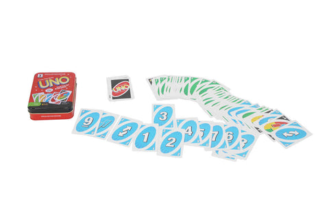 Uno Card Game Family Card Game Sturdy Storage Tin Makes a Great Gift