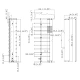 13 X 8 X 32.8 Countertop 10 Pairs Eyewear Display Sunglass Display 15222