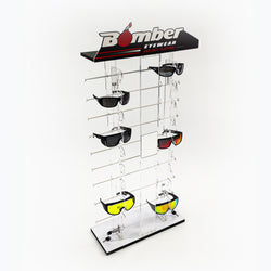 19 X 8 X 39.4" Countertop 18 Pairs Eyewear Display Sunglass Display 15223