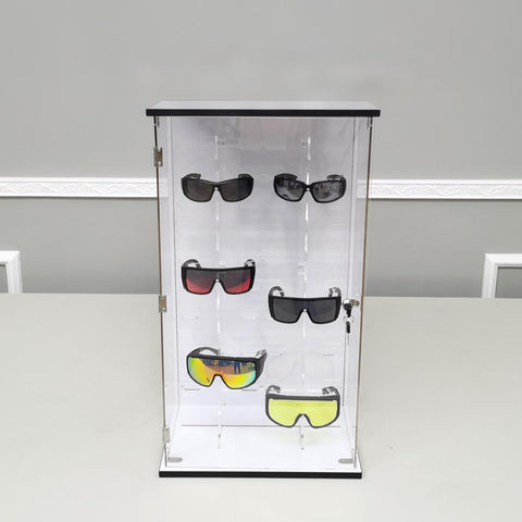 16X10X33.5" Countertop 18 Pairs Eyewear Display Sunglass Display with LED light 15225 Make to Order, 3 Months Lead Time