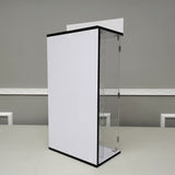 16x10x34" LED Acrylic Locking Eyewear Display Cabinet 18 Pair Countertop 15225