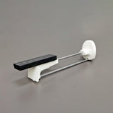 50 PCS Anti theft security slatwall hook with Magnetic Key 15229