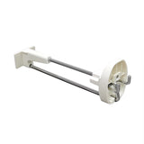 50 PCS Anti theft security slatwall hook with Magnetic Key 15229