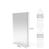 8.5x14” Legal Size Wall Mount Literature Holder Window Sign 15230