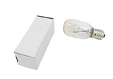 FixtureDisplays? PACK of 10 EXIT SIGN LIGHT BULBS SALT LIGHT REPLACEMENT BULBS, 15 watts T6 tubular 15T6 bulbs, E12 sockets, Candelabra base 110-125V 15236