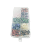 Crystal Quartz,1/2 lb 10 Stone Mix: red/tangerine quartz, amethyst