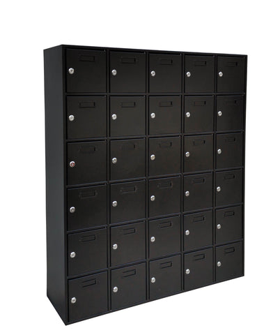 FixtureDisplays?38.8 X 43.6 X 9.4 110V outlet 30 Slot Cellphone Locker Storage Charging Station Class Camp Security No-phone 15249