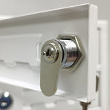 30-Slot Cell Phone Charging Locker USB Cabinet Key Retention Steel Storage Box 15251-STAYON-LOCK