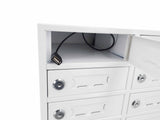30-Slot Cell Phone Charging Locker USB Cabinet Key Retention Steel Storage Box 15251-STAYON-LOCK