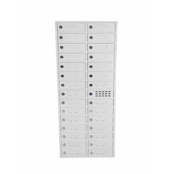 Cellphone Locker Charging Station USB Storage Cabinet Cubbie Secure Deposit Slot Max 5 Watts Per Slot Output 15251 USB