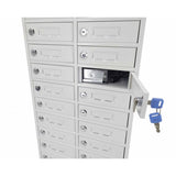 Cellphone Locker Charging Station USB Storage Cabinet Cubbie Secure Deposit Slot Max 5 Watts Per Slot Output 15251 USB