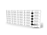 30 Slot Clasp Locker Cellphone iPad Mini Charging Station Locker