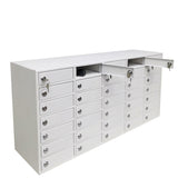 34X17X9 Make to Order 35-Slot Cell Phone iPad Mini 110V Charging Station Locker 15252-35