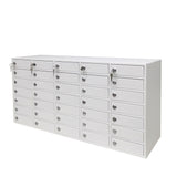34X17X9 Make to Order 35-Slot Cell Phone iPad Mini 110V Charging Station Locker 15252-35
