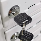 FixtureDisplays® 10 Pack Cam Lock, Each with 2 Keys, for Cabinets, Panels, Mailbox 15252-LOCK-10PK