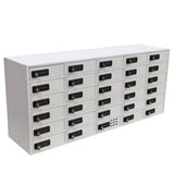 34.8X15.4X9" 30-Slot 5V Outlet Cellphone USB Charging Station Combination Locker 15252-USB-COMBOLOCK