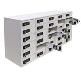 34.8X15.4X9" 30-Slot 5V Outlet Cellphone USB Charging Station Combination Locker 15252-USB-COMBOLOCK