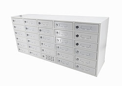 USB Cellphone Locker Smart Device Charging Station School Office 30 Slot Max 5 Watts Per Slot Output 15252-USB