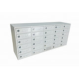 USB Cellphone Locker Smart Device Charging Station School Office 30 Slot Max 5 Watts Per Slot Output 15252-USB
