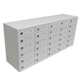 34X15X9 30-Slot Cell Phone iPad Mini 110V Charging Station Locker 15252 110v 30slot
