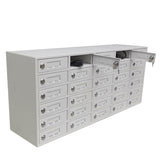 34X15X9 30-Slot Cell Phone iPad Mini 110V Charging Station Locker 15252 110v 30slot