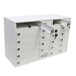 24-Slot Cellphone iPad USB Charging Station Special Plug Lockers 15255-USB-R20-CROSS DOCK