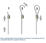 1?PK?Cable Hardware Looping Gripper for hanging, Lighting, HVAC 15256