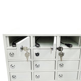 23 Slot USB��Cellphone Locker Storage Charging Station Class Camp Security No-Phone Max 5 Watts Per Slot Output 15257