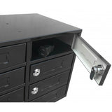 Cellphone locker charging station ipad mini storage cabinet homework school slot