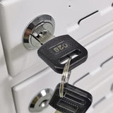 12-Slot Cell Phone Smart Charging Station Locker USB Ports One Plug to Wall 15258-USB