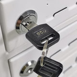 12 Slot Clasp Locker Cellphone iPad Mini Charging Station and Combination Lock