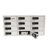 Cellphone Locker Cellphone Charging Station Combination Lock iPad Mini Storage 15259