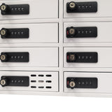 Cellphone Locker Cellphone Charging Station Combination Lock iPad Mini Storage 15259