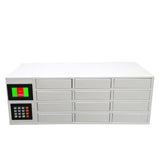 FixtureDisplays? 25.9" X 9.1" X 10.4" Secure Cellphone Locker System for Evidence Control with Restricted Access 110V outlet Per Slot 15260-EVIDENCE