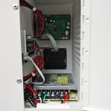 FixtureDisplays? 25.9" X 9.1" X 10.4" Secure Cellphone Locker System for Evidence Control with Restricted Access 110V outlet Per Slot 15260-EVIDENCE