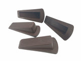 Rubber Door Stopper Security Door Stop Wedge Gaps up to 1.2 Inches 4PK 15263