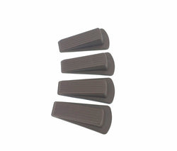 Rubber Door Stopper Security Door Stop Wedge Gaps up to 1.2 Inches 4PK