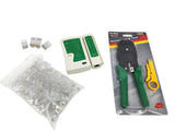 Network/Phone Tester RJ45 Crimp Crimper RJ45 CAT6 Connector Plug Tool Kits