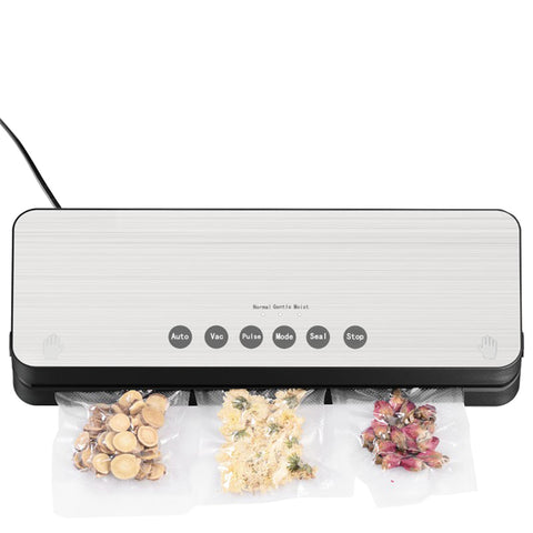 Vacuum Sealer Machine Automatic Food Meat Jerky Sausage Produce Vegetable Sample