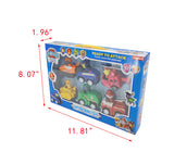 DOG Patrol, Classic Gift Pack of 6 Collectible Plastic Vehicles