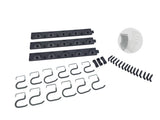 4'  Wall Mount Adjustable Tool Hanger Garage Tool Holder Organizer Hook Grippers