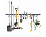 4'  Wall Mount Adjustable Tool Hanger Garage Tool Holder Organizer Hook Grippers