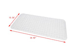 Bath/Tub/Shower Mat Long 35X16 Anti Slip Antibacterial Machine Washable Suction