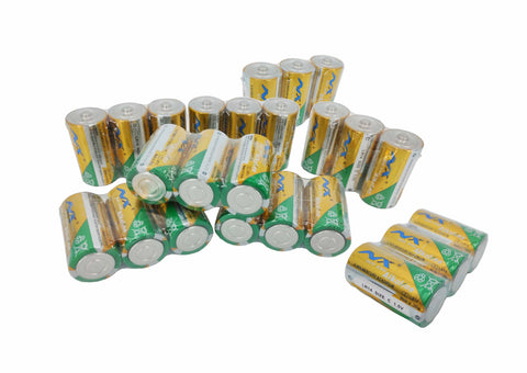 24PK C battery 1.5V Daily Alkaline Battery 24PK Non Rechargeable Size C Battery
