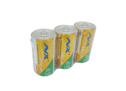 3PK C battery 1.5V Daily Alkaline Battery 3PK Non Rechargeable Size C Battery
