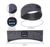 Sleep Headphones Compatible With Bluetooth Headband Soft Sleeping Wireless Music Sport Headbands, 8-10 Hrs Playtine, Sleeping Headsets with Built in Speakers Perfect for Workout, Running, Yoga, Washable 15283