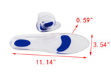 Insoles Silicone Gel Insoles Insert Arch Support Relieve Pain High Heel Stress