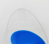 Insoles Silicone Gel Insoles Insert Arch Support Relieve Pain High Heel Stress